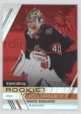 2022 Upper Deck Synergy Rookie Journey Red Home 218/499 Mads Sogaard #RJ-14 0u20