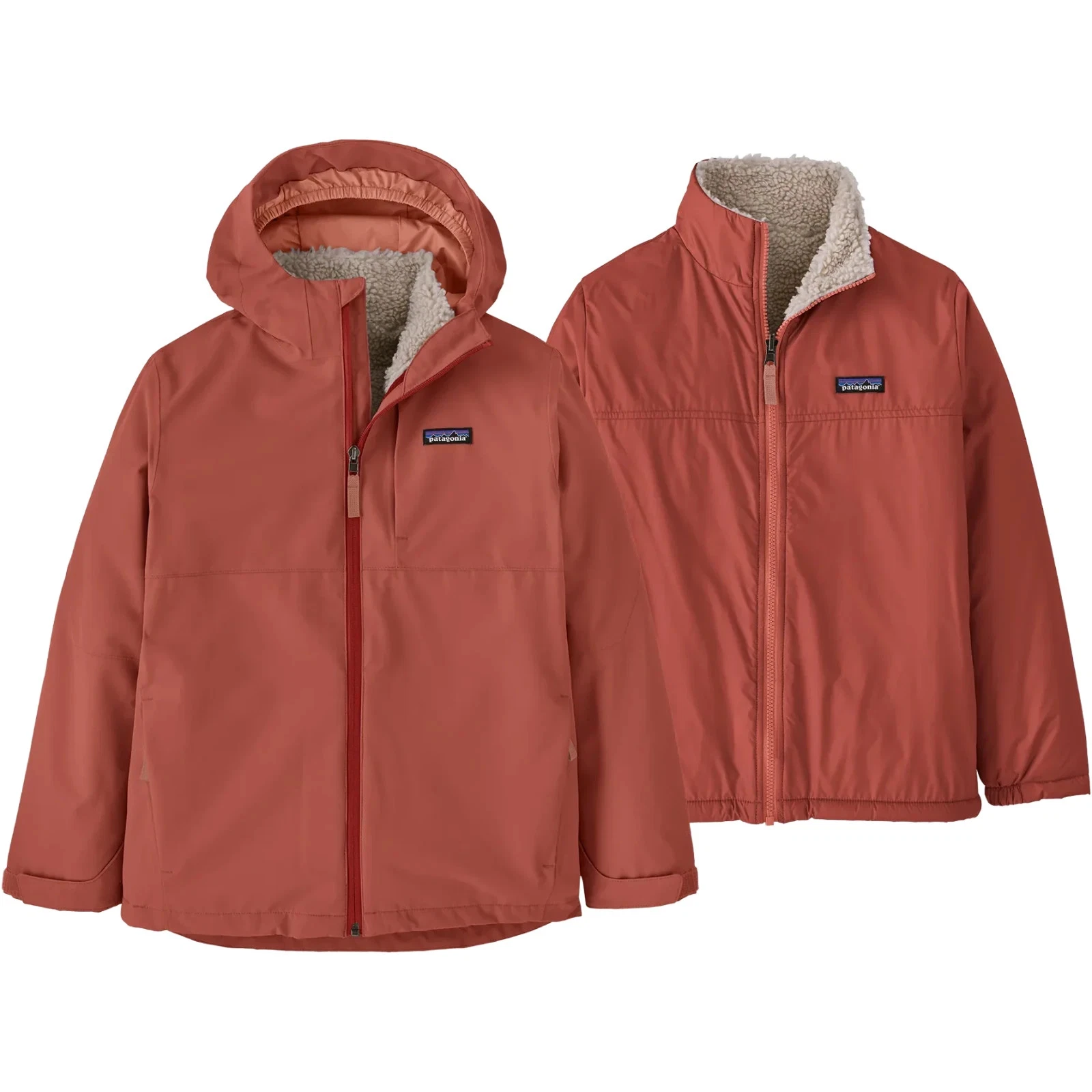 Patagonia 4-in-1 Everyday Jacket - Kids' Small 7/8, Potters Red, NWT
Opens in a new window or tab
