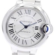 CARTIER Baron Blue MM W6920071 Silver Dial Automatic Boy's Watch_908252