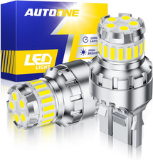7440 7443 LED Bulb for Reverse Light 6000K White, 3000LM 700 Brighter 7441 7444