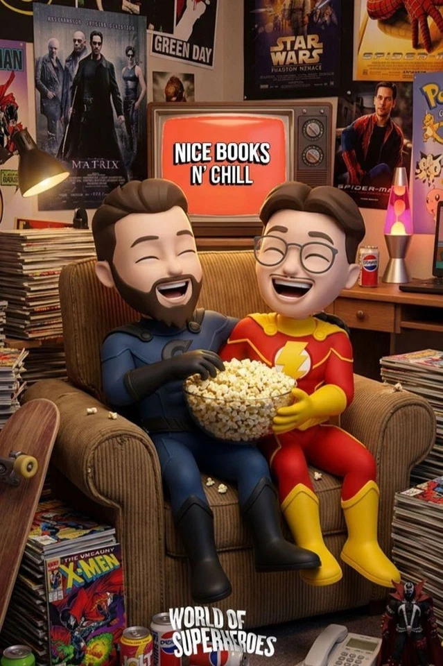 😎 World of Superheroes - Nice Books n' Chill  😎