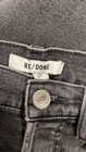 RE/DONE Women's Black Faded Originals High Rise Ankle Crop Jeans Sz 27 — photo 4