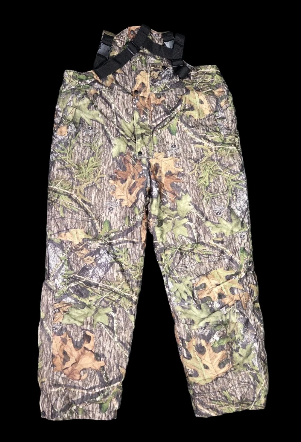 Game Winner Camo Hunting Bib Overalls Insulated Mossy Oak Obsession 2XL Outdoors