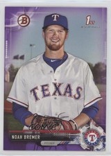 2017 Bowman Draft Purple 245/250 Noah Bremer #BD-127 2r7