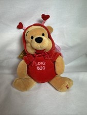 Disney  s Winnie the Pooh FIREFLY POOH 8  Mini Bean Bag Plush Toy