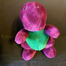 Barney The Dinosaur Plush Toy The Lyons Group Dakin Inc. The Backyard Gang READ