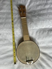 Nice 17 Ukulele Banjo Banjolele Needs One String Clean