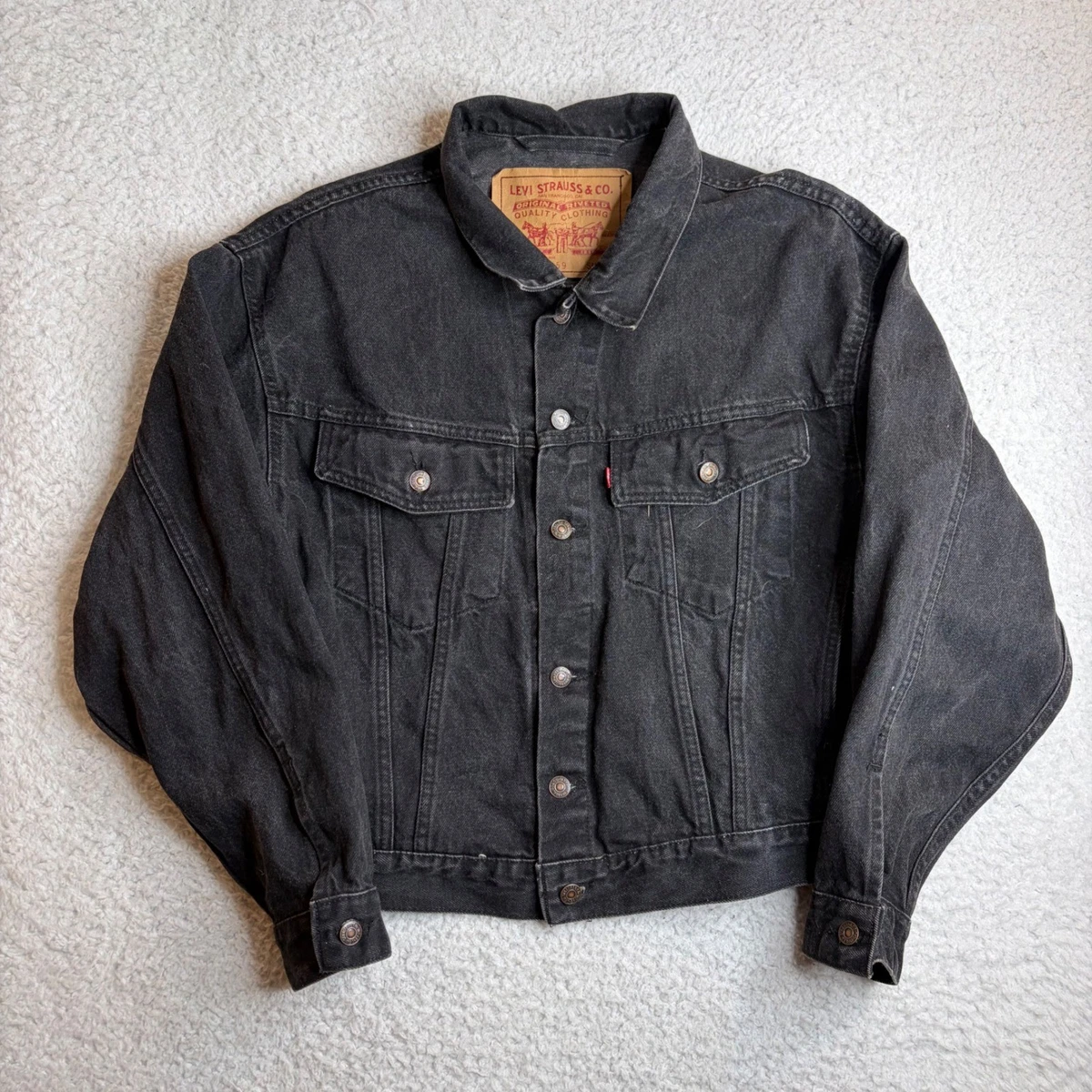 Levi's Denim Black Coats, Jackets & Vests for Men for Sale | Shop