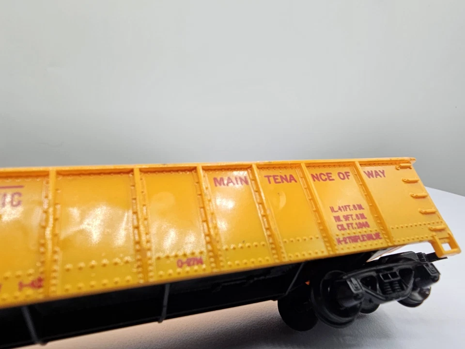 **READ** TYCO HO SCALE UNION PACIFIC MAINTENANCE OF WAY GONDOLA UPX 159 - Image 4 of 4