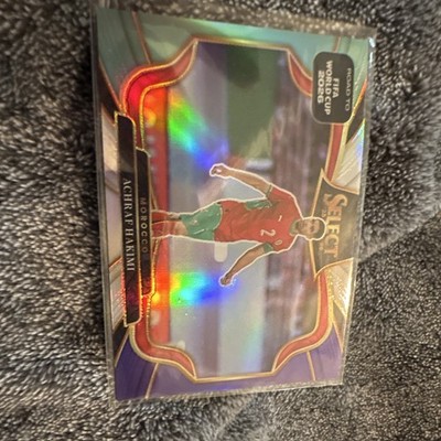2026 Select World Cup Prizm Field Level Achraf Hakimi Purple Prizm #20/150 MOR