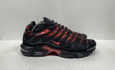 Nike Air Max Plus TN Bred Black Red Running Sneakers Shoes Men's 11 CU4864-001