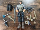 GI Joe Sigma 6 Combat Squad 2007 Flint W/Accessories Action Figure Loose Hasbro
