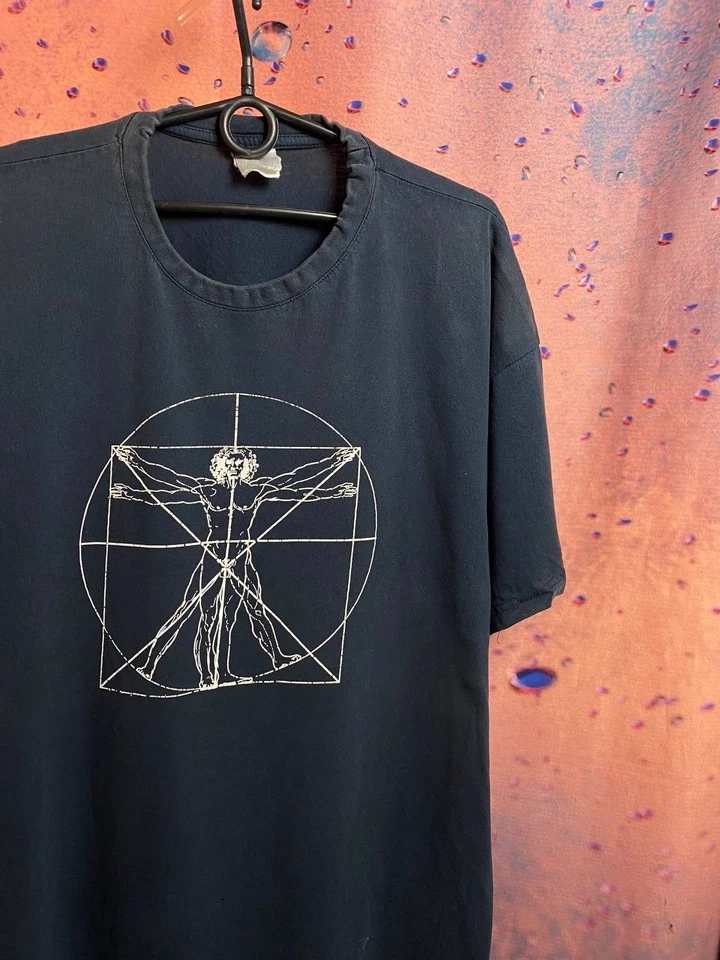 Vintage Leonardo Da Vinci art tee - Image 2 of 4