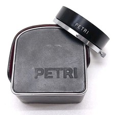 Petri 5.1cm Metal Clamp on Lens Hood with Case