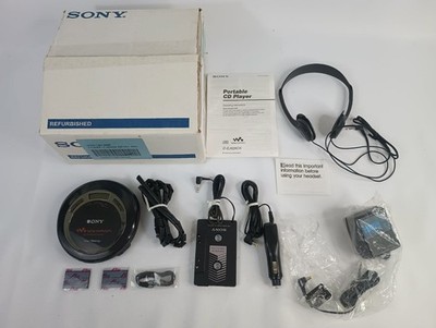 Sony D-EJ626CK CD Walkman G-Protection Car Ready Portable Disc Player TESTED