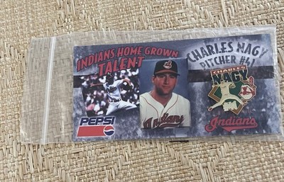 Cleveland Indians Charles Nagy Home Grown Talent MLB Lapel Hat Pin