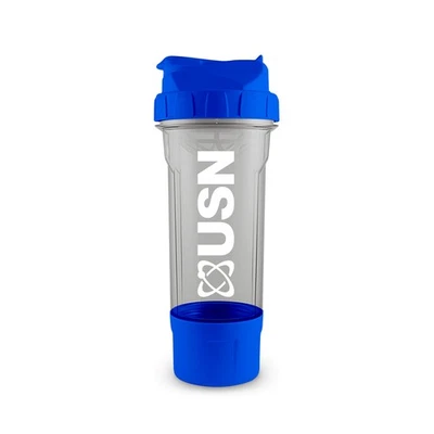 USN Tornado Shaker V3 700ml Clear/Blue Convenient Protein Shaker Bottle