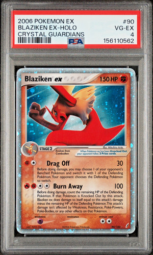 Blaziken ex graded PSA 4 for sale on eBay