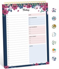 To Do List Notepad, Undated Daily Planner for Work and Goal Setting Twiligh...