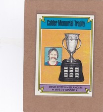 1974-75 TOPPS HOCKEY DENIS POTVIN #252 ISLANDERS EX+ *A45636
