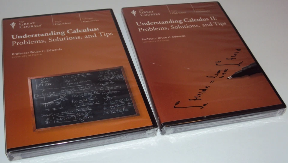 The Great Courses Understanding Calculus I & II DVD Lot Problems Solutions Tips - Image 2 of 4