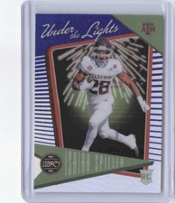 2022 Legacy Under the Lights Sapphire Isaiah Spiller 33/35 Rookie UL-22