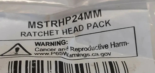 NEW  HEAD REPLACEMENT PACK MONSTER RATCHET  24MM