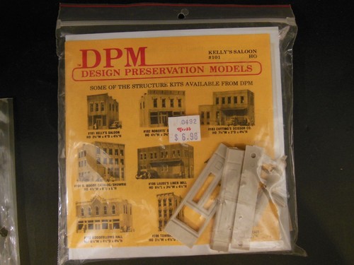 Dpm Structures HO SCALE DPM #101 KELLY'S SALOON STRUCTURE KIT | eBay