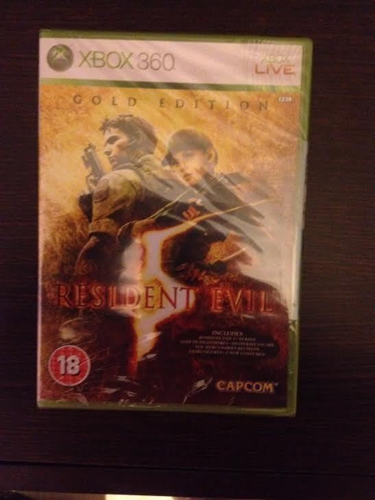 Resident Evil 5 Gold Edition XBOX 360 PAL NEUF JAMAIS OUVERT
