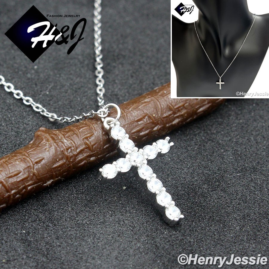 Sterling Silver Number Pendant With Cubic Zirconia | Icy Bling CZ 0-9 Charm For Men & Women | 925 Silver