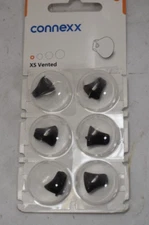 Connexx Signia 3.0 Sleeves for the AX Hearing Aids XS Vented Size Black Color