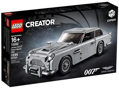 New LEGO Creator Expert: James Bond Aston Martin DB5 10262 Retired License Build