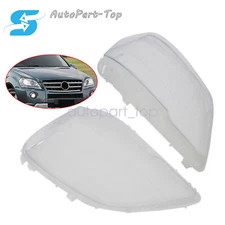 Headlight Headlamp Lens Cover For Mercedes Benz W164 ML350 2009-2011 LH RH Side