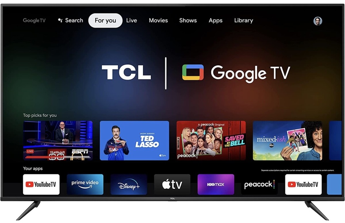 「サスケ」TCL 75V型 4K Google TV TCL 75