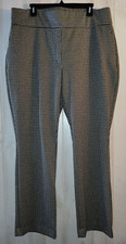 NEW WOMENS EXPRESS HOUNDSTOOTH CHECK PULL ON PANT W/ POCKETS SIZE XL