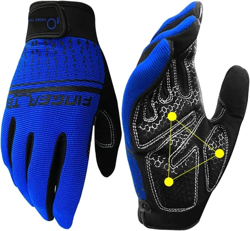 Full Finger Workout Gloves Weight Lifting Touchscreen for Men Women with Padding