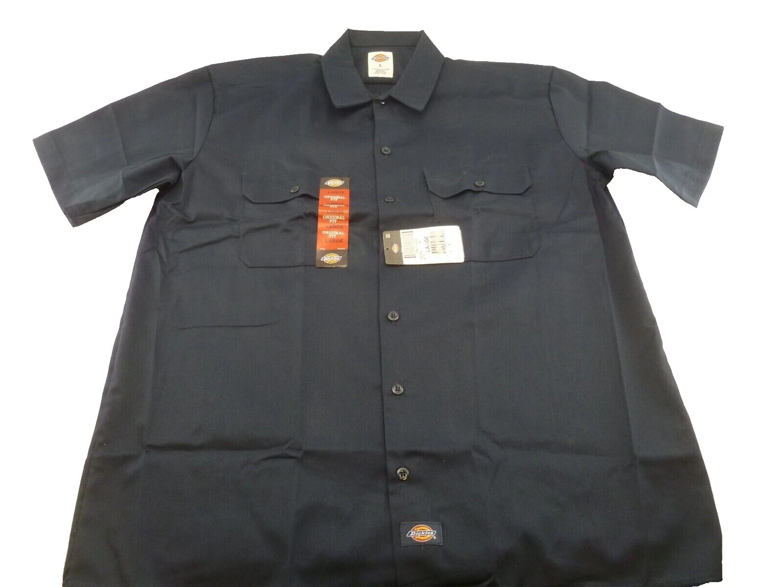 Dickies Cotton Solid Casual Button-Down Shirts for Men