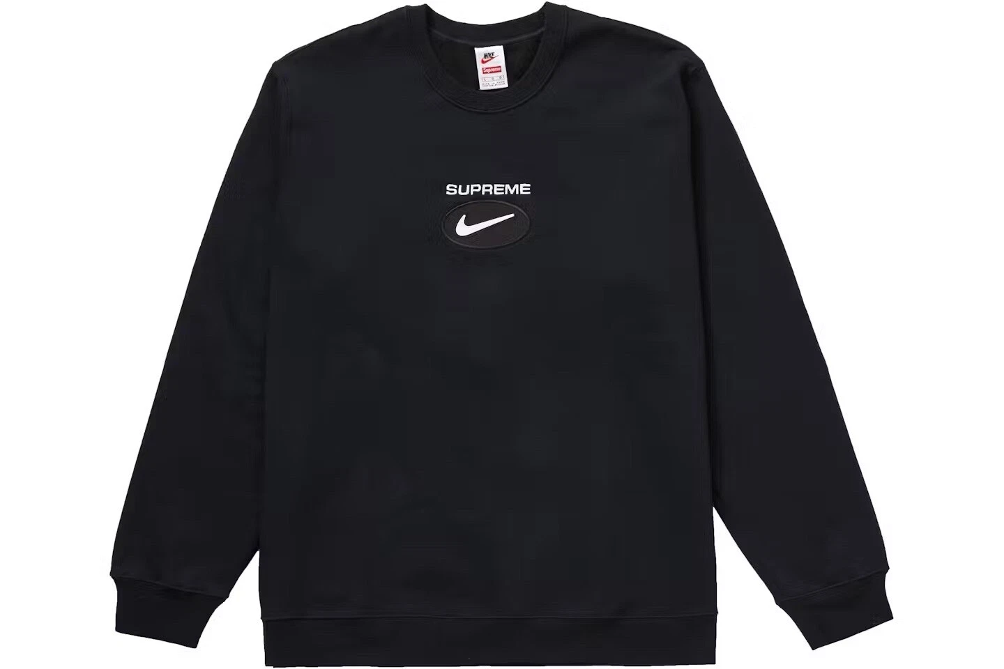 Sweat shirt homme Supreme Nike Jewel Crewneck XL noir FW20 FLAMBANT NEUF AUTHENTIQUE