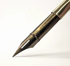 x5 NEW Esterbrook 358 Pen Nibs Vintage Dip Pen Bronze Dreampoint Fine Flexy