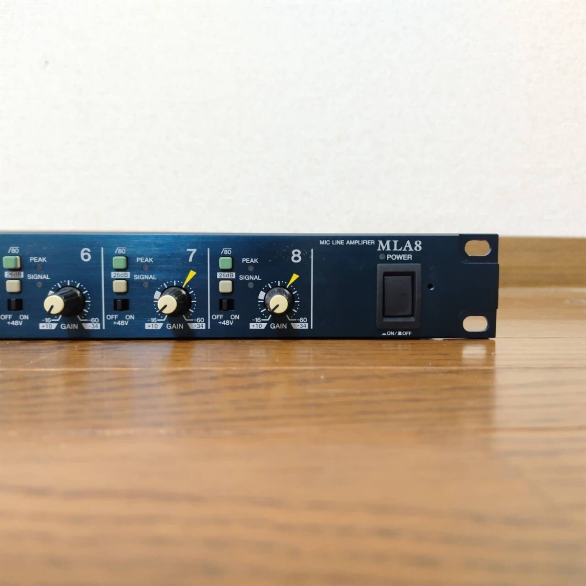 YAMAHA MLA8 8-channel Microphone Preamplifier Confirmed YAMAHA MLA8 8-channel Microphone Preamplifier Confirmed