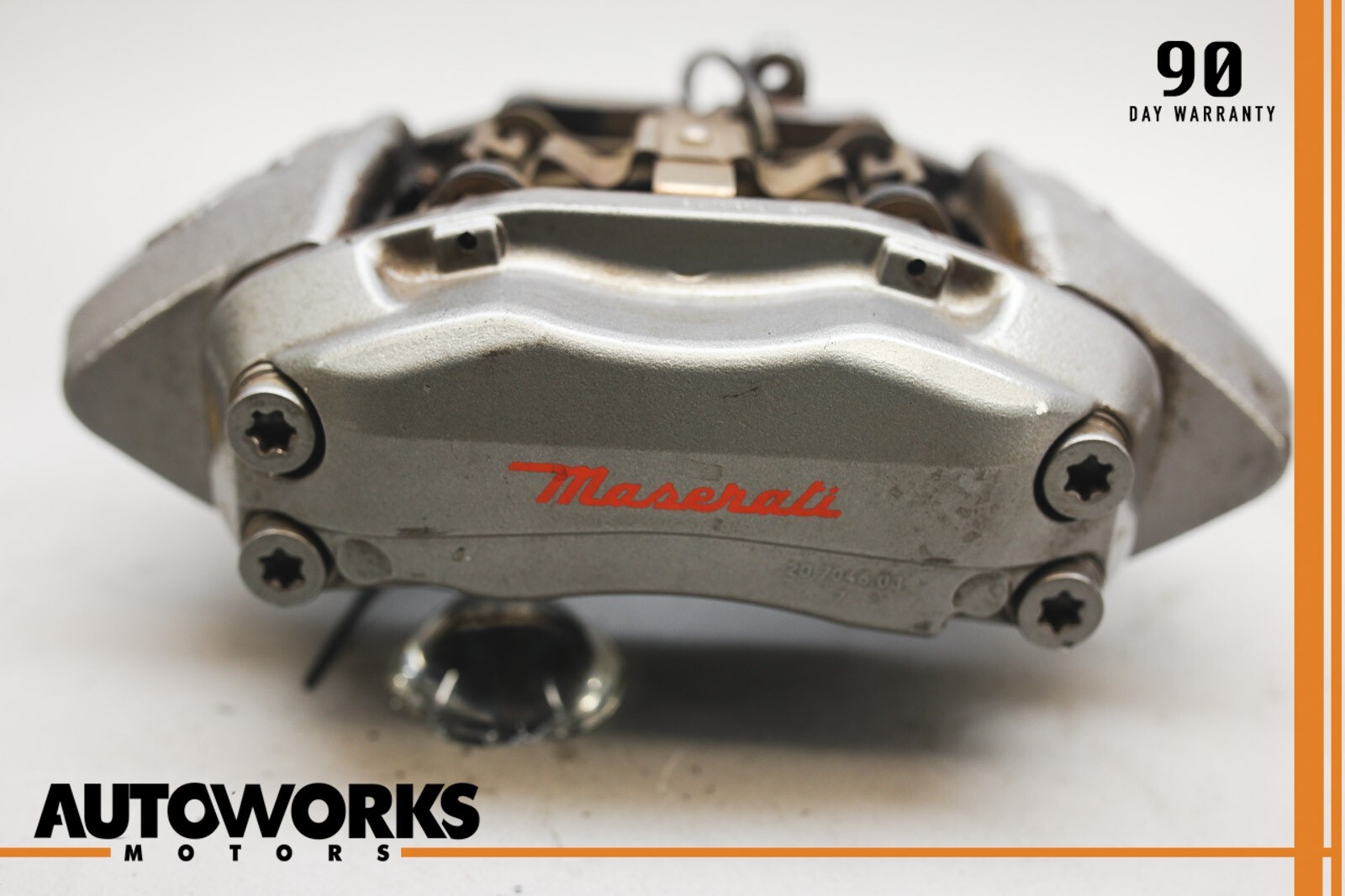 04-08 Maserati Quattroporte M139 Front Left Driver Side Brake Caliper Brembo OEM