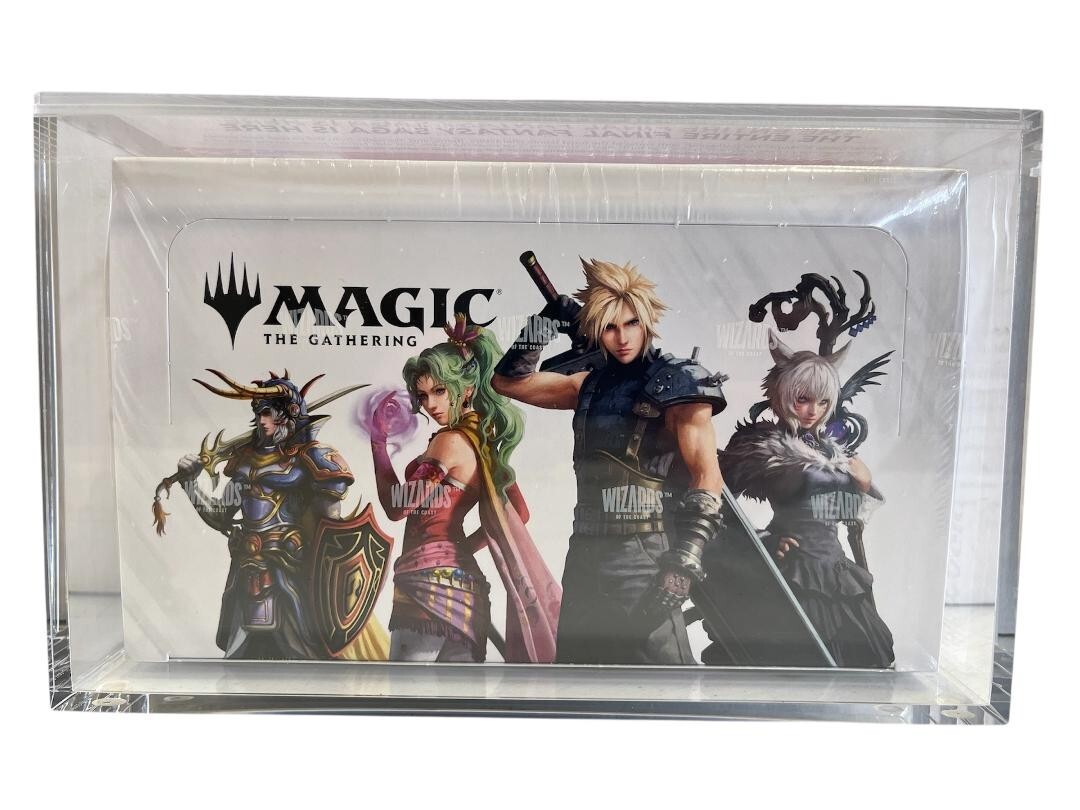 Pro-Safe Acrylic Display Case MTG Magic Play Booster Box UV
