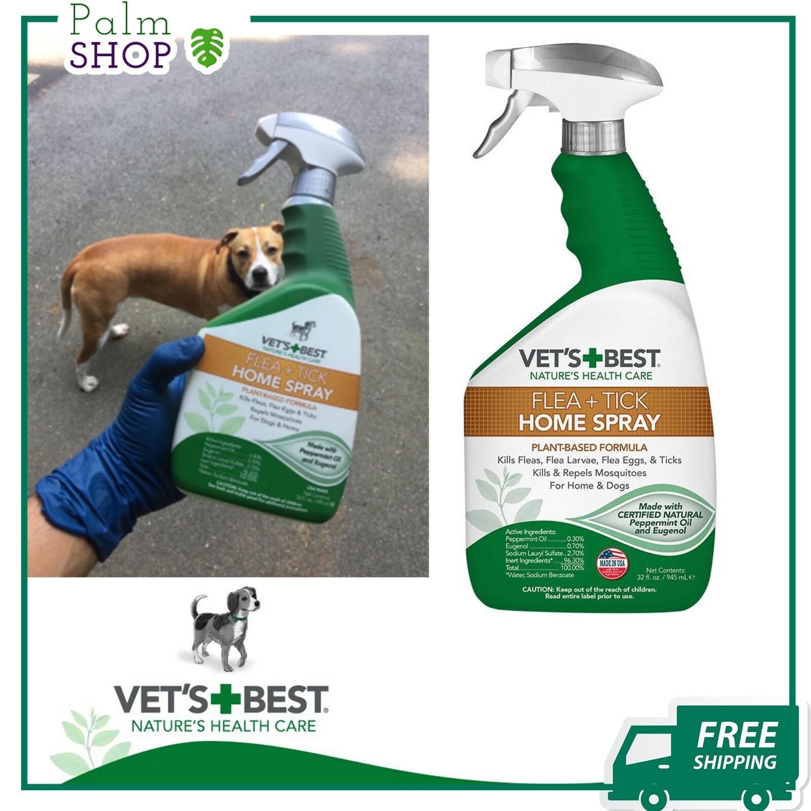 vet best natural flea tick home spray reviews