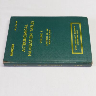 (United State Navy Department) Astronomische Navigationstabellen 1941 Band K