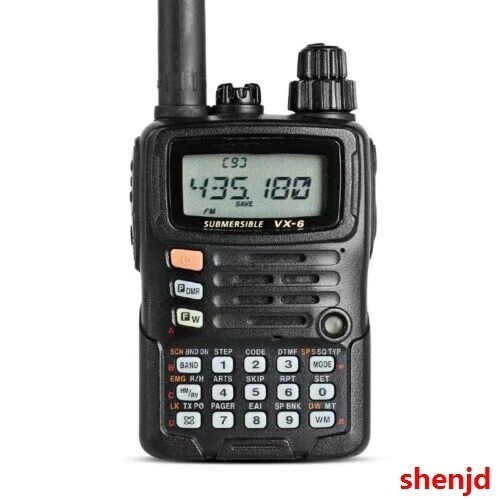 For YAESU VX-6R Dual Band Transceiver UHF VHF Radio IPX7 Mobile