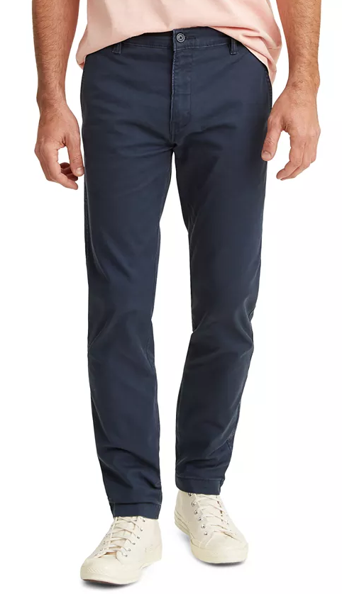 Levi's NAVY BLAZER Men's XX Chino Standard Taper Fit Stretch Pants, US 32x30