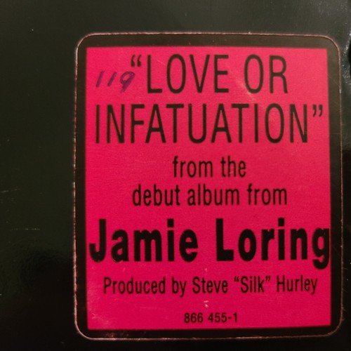 Jamie Loring - Love Or Infatuation 12" PROMO Vinyl 1992 Smash Records SEHR GUT - Bild 2 von 8