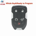 For 2019 2020 2021 Silverado 1500 2500HD 3500HD Remote 5 Buttons Car Key Fob