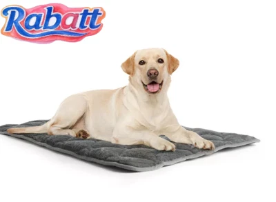 MARKENLOS Hundematte Hundebett Liegematte Hundekissen flauschig Waschbar rutschfest