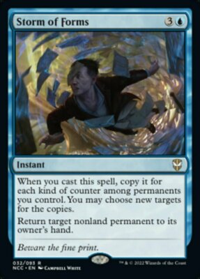 Storm of Forms x1 - Commander: Streets of New Capenna - NM-Mint, English - Comma